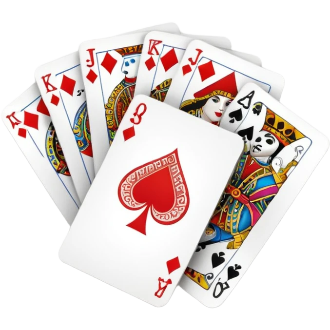 A deck of cards emoji