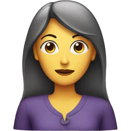 Mystery woman emoji
