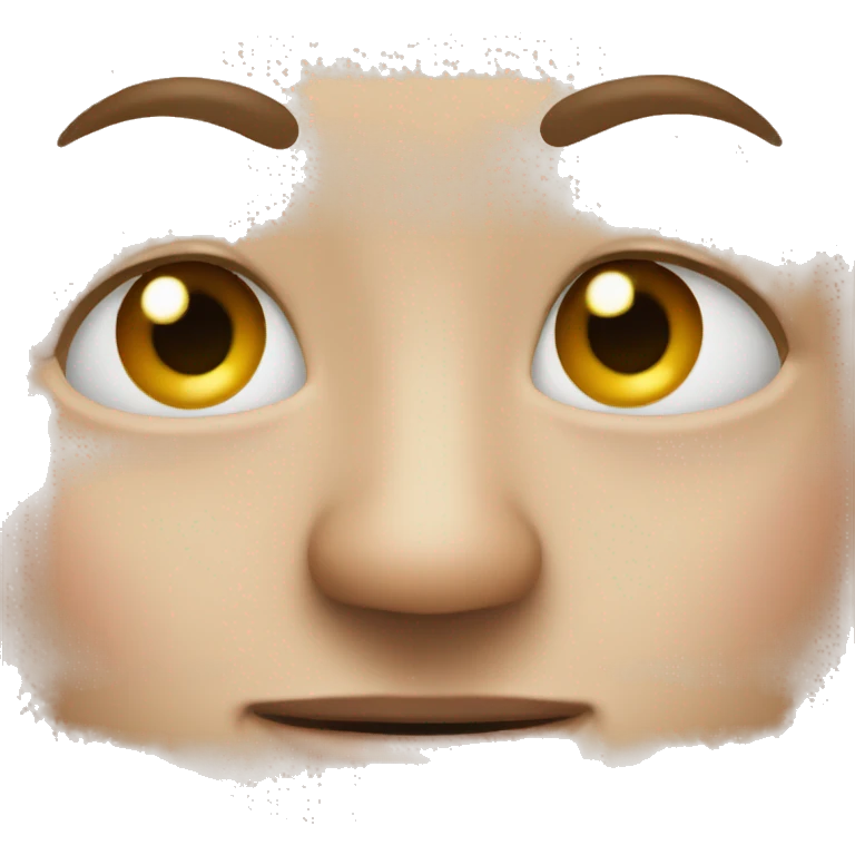 Nose scrunch emoji