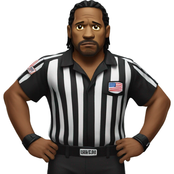 ufc referee herb dean shrugging his shoulders emoji