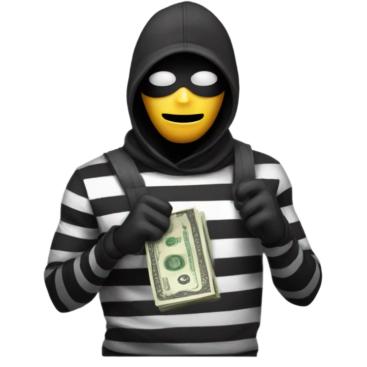 A robber emoji emoji