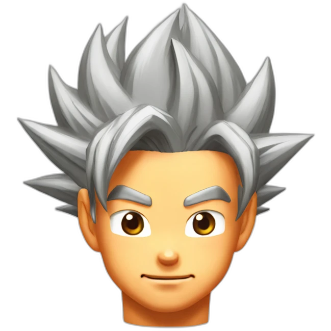 Goku from dragon ball z emoji