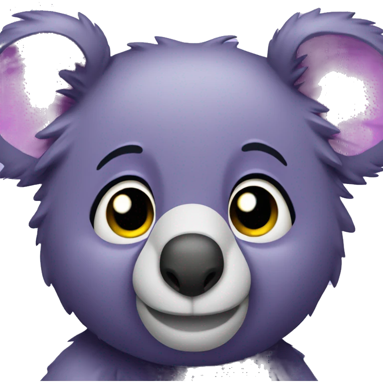 Purple koala  emoji
