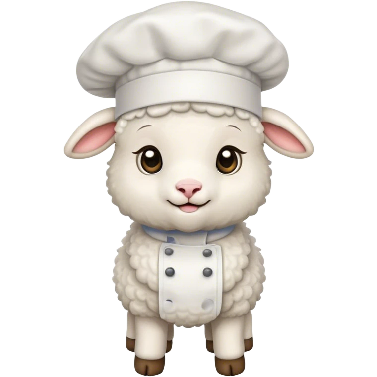 Lamb as a cook emoji