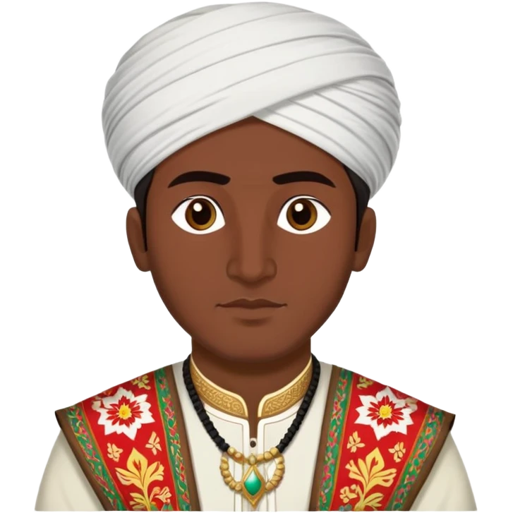 Tajik man Ismail Samani emoji