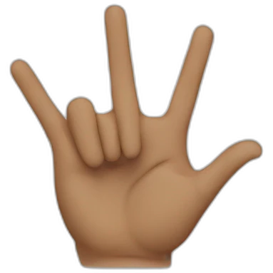 Jul hand sign emoji