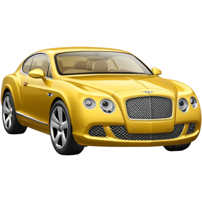 Yellow Bentley emoji