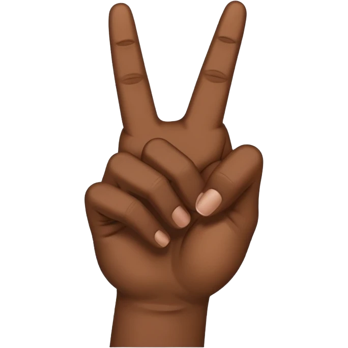 Arab middle finger emoji emoji