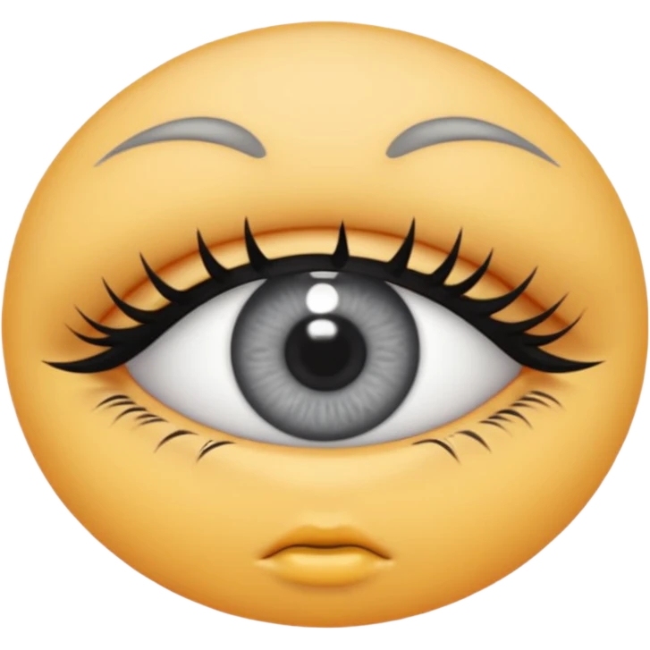 gray eyes emoji