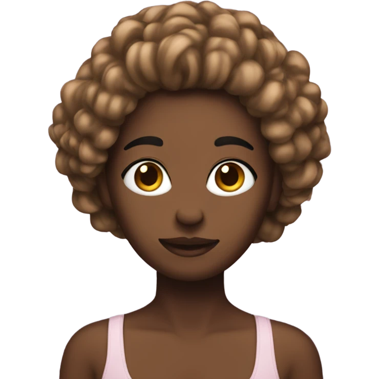 Me with hair supplies emoji