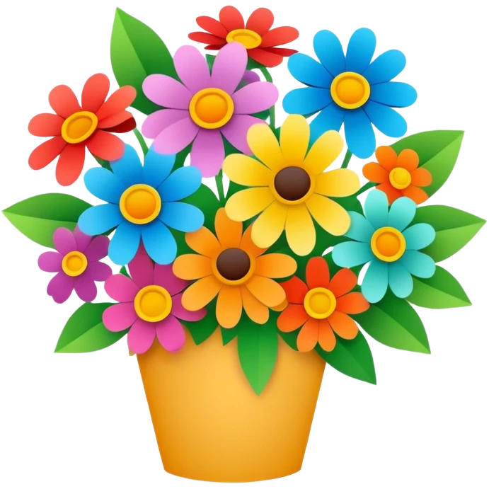 paper bouqyet emoji