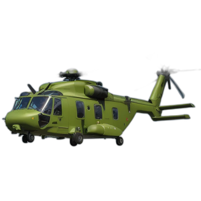 Hélicoptère de manoeuvre NH90 Caïman emoji
