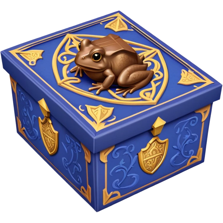 Wizarding world Chocolate frog box emoji