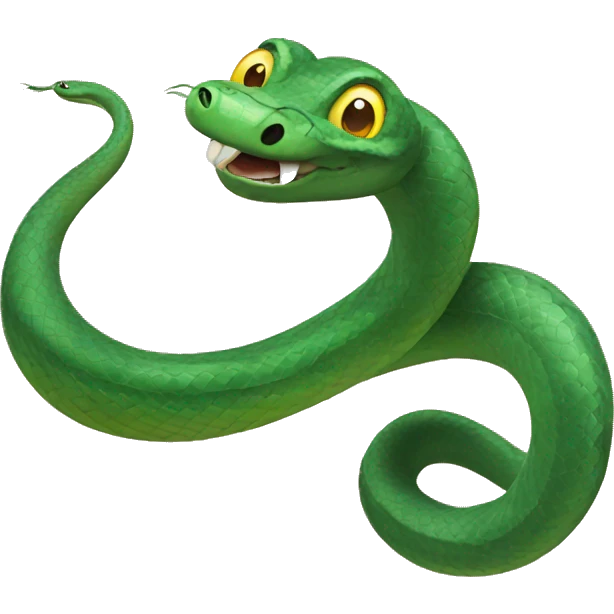 flying snake emoji