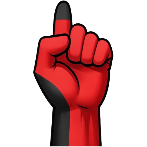 Un drapeau antifasciste  emoji