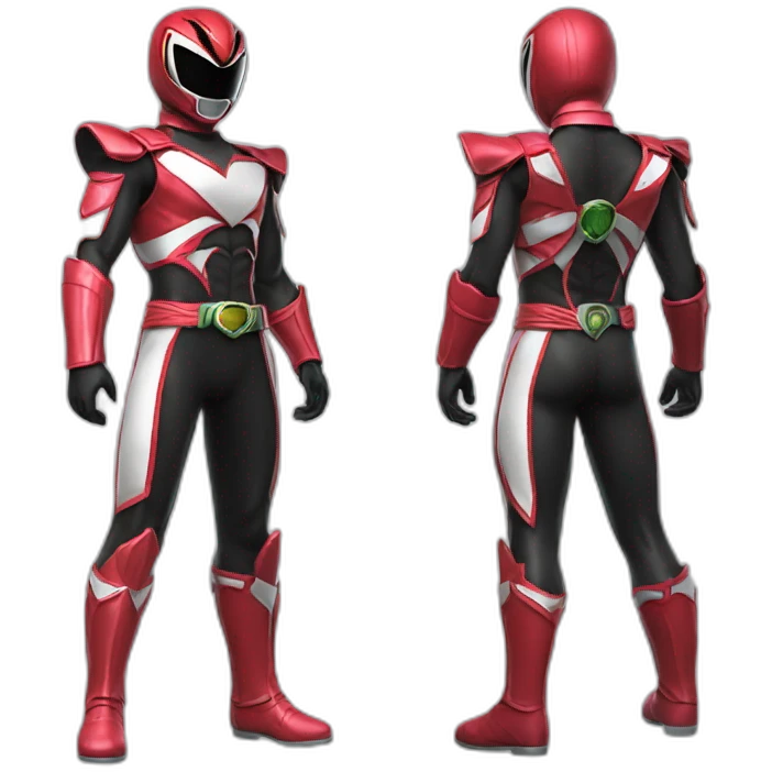 power ranger of the death full body emoji