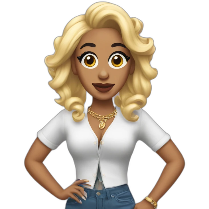 cardi b emoji