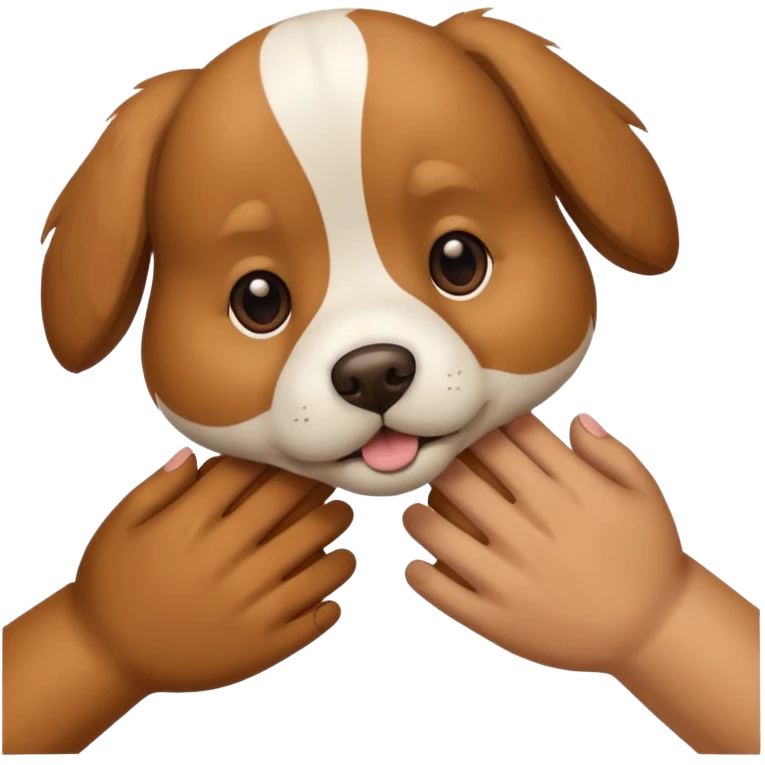 dog with hands  emoji
