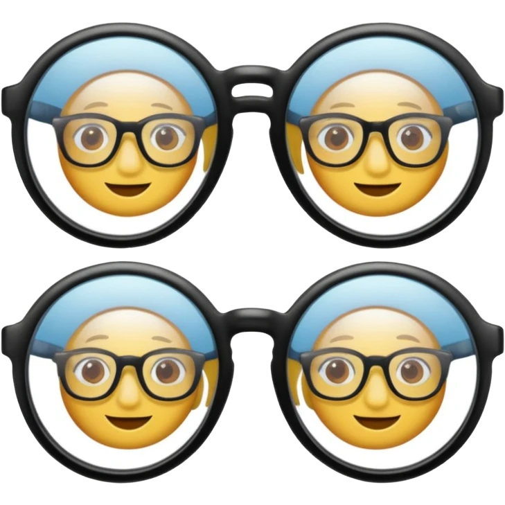 glasses emoji
