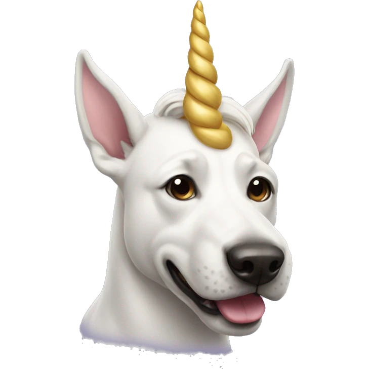 Unicorn dog  emoji