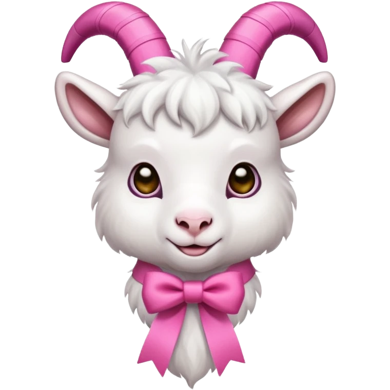 goat with ribbon pookie emoji