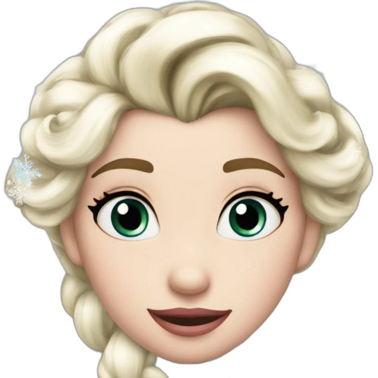 Reine des neiges emoji