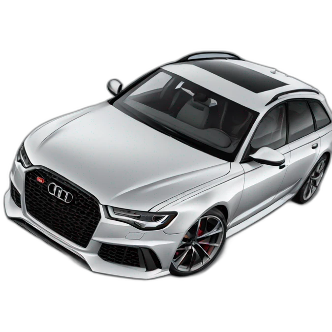 audi rs6 emoji