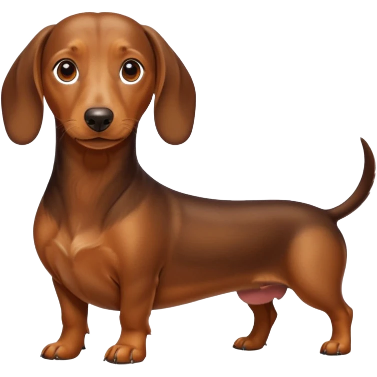 Dachshund  emoji