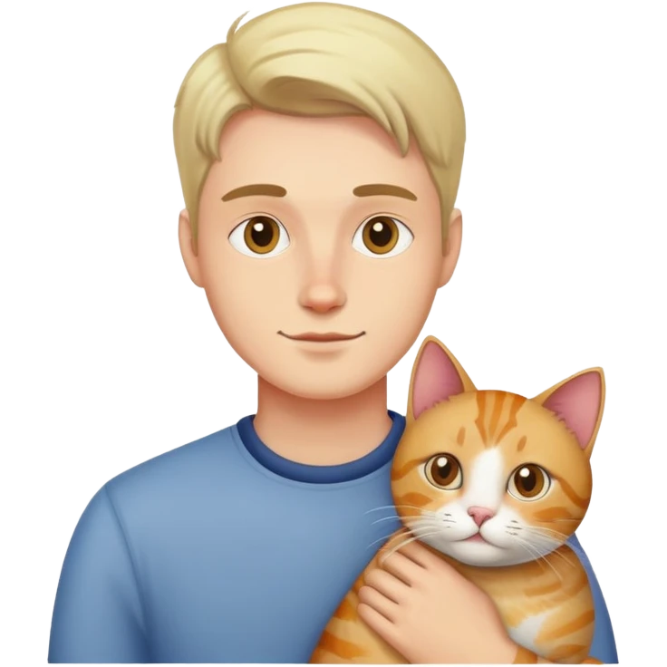 Man cat emoji