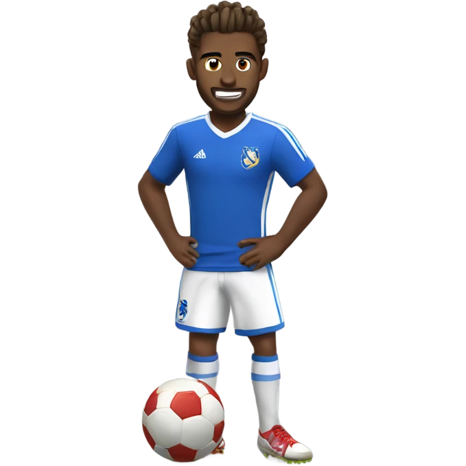 Footballer sonic emoji