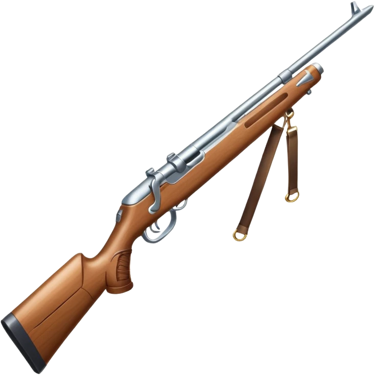 White colorguard rifle  emoji