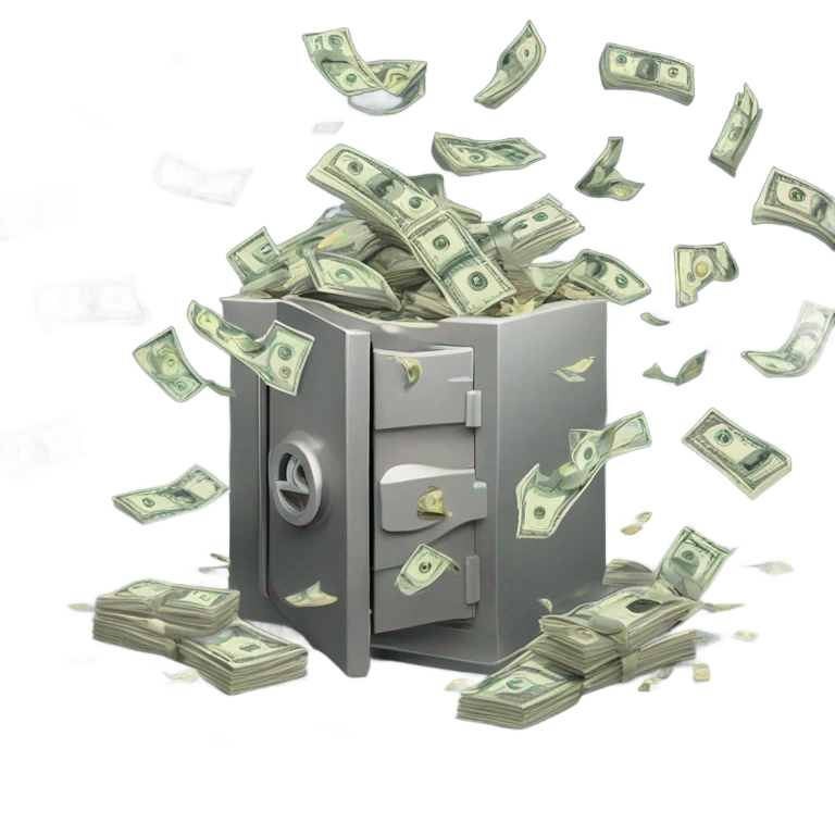 Cash explosion  emoji