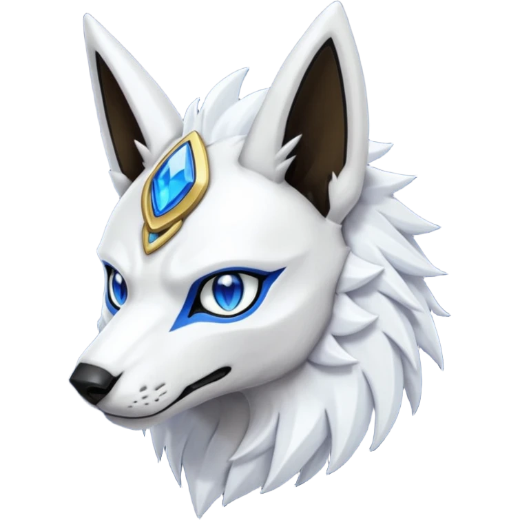 Anubis-Gatomon-Vernid-Protogen-Digimon-Fakémon-Pokémon-creature  emoji