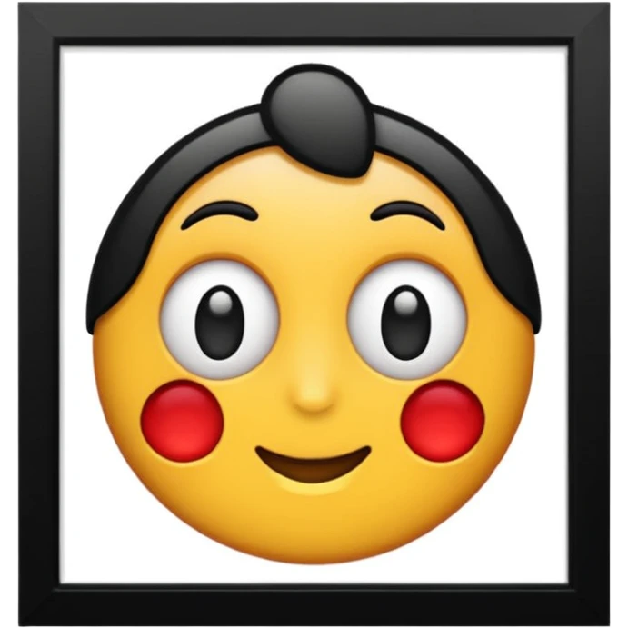 let the background be black emoji