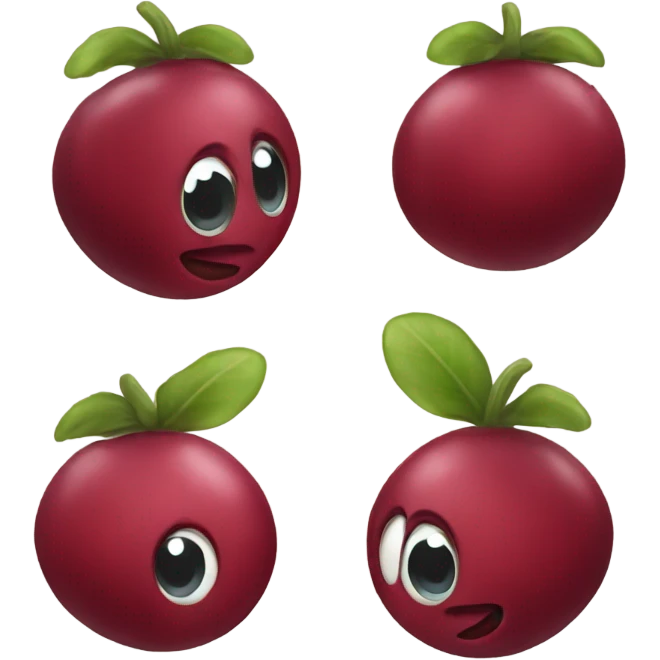 cranberry emoji