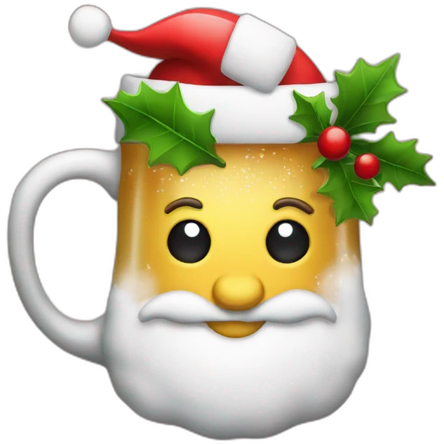 christmas beer emoji
