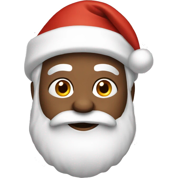 White Santa Claus emoji