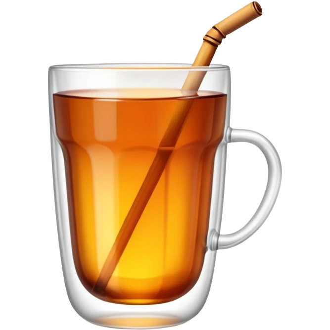Honey lemon black tea  emoji