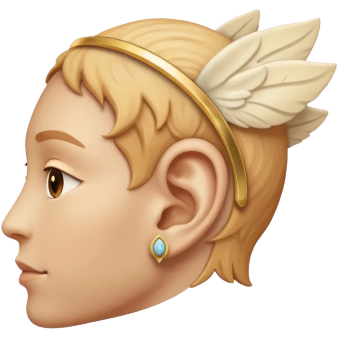 an ear praising God emoji