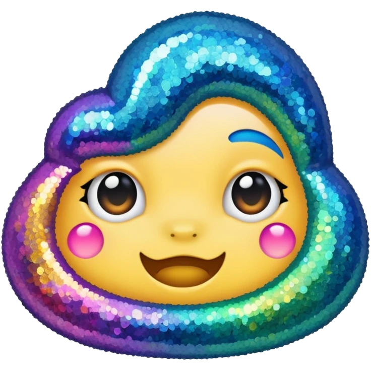 glitter nasty emoji