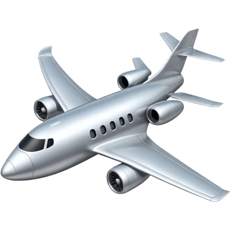A jet plane emoji