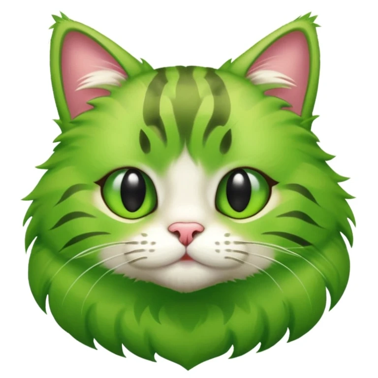green cat emoji