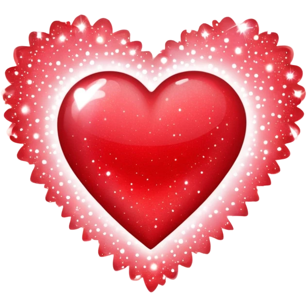 Heart with sparkles  emoji