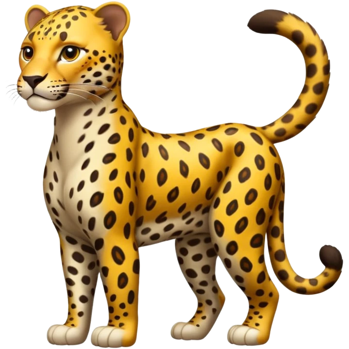 leopard der popo wackelt emoji