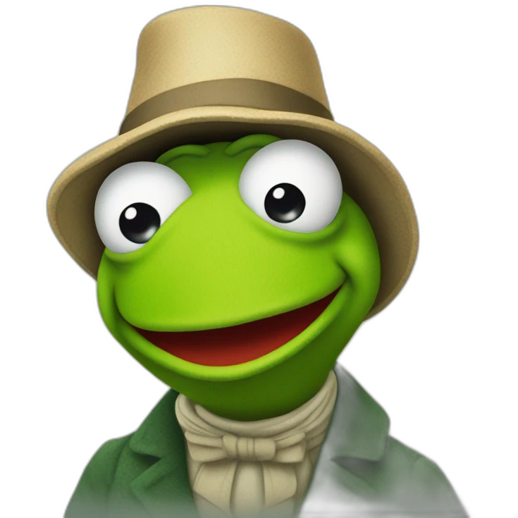Kermit disney pantomime manor emoji