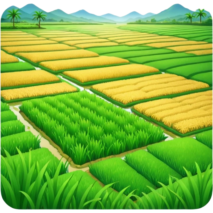 rice fields emoji