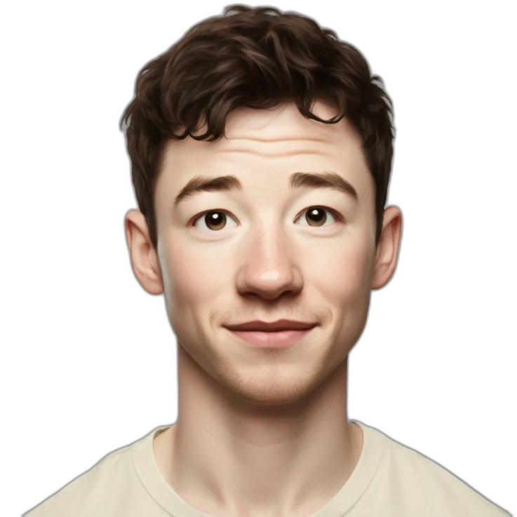barry keoghan portrait face emoji