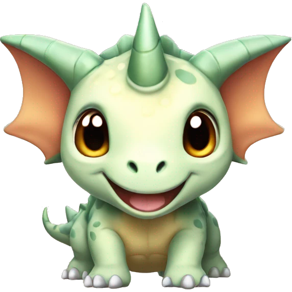 cute triceratops pokemon emoji