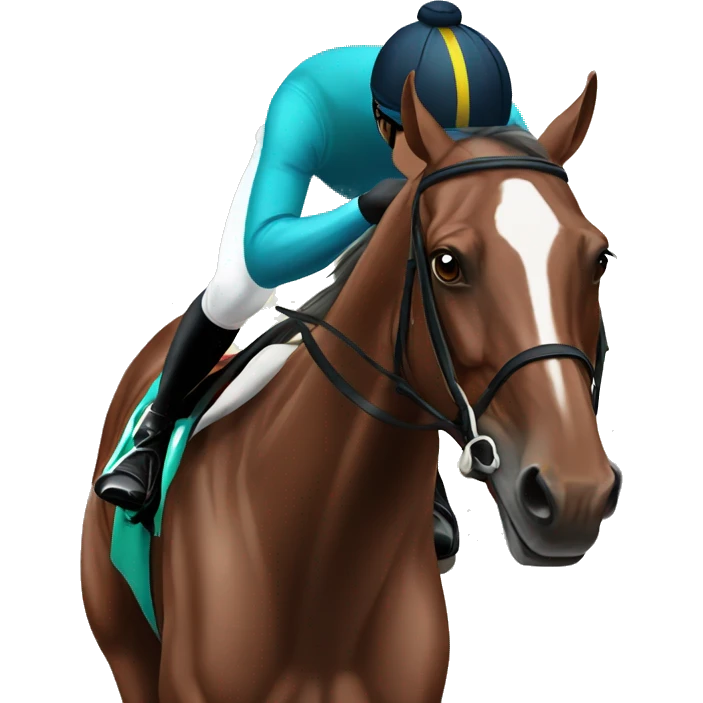 Racehorse emoji