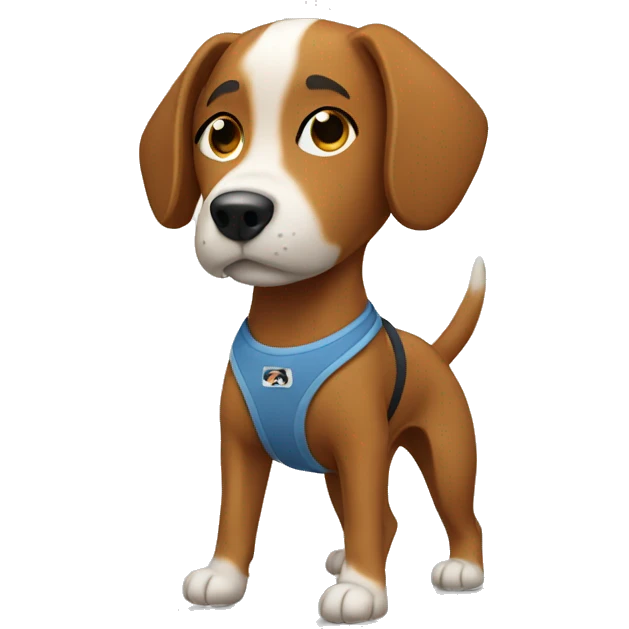 training a dog emoji